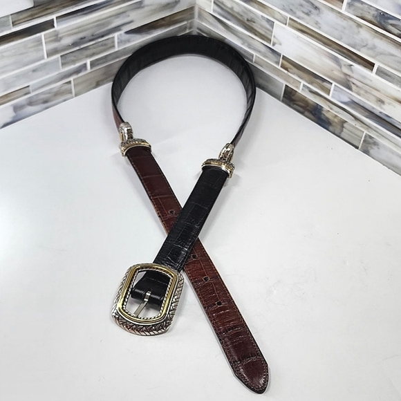 Vintage Reversible Swivel Women's Belt - Picture 4 of 7